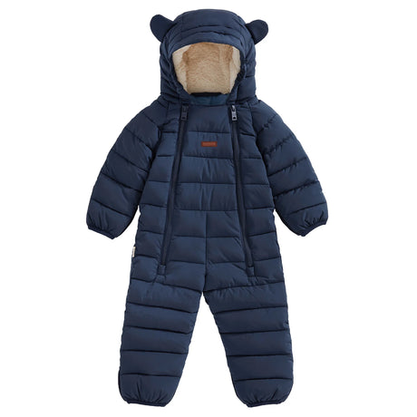 Quilted Pramsuit - Ink Navy