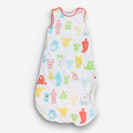 Sleeping bag white bears orange edging 2.5tog