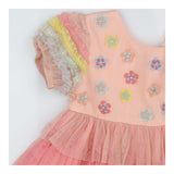Rainbow Tulle Layered Dress