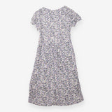 Multicolour Ditsy Floral Fit-and-Flare Midi Dress