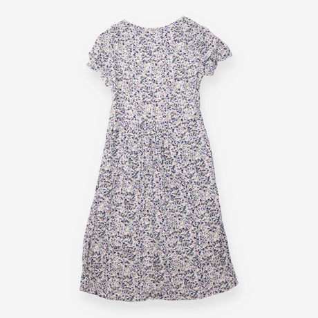 Multicolour Ditsy Floral Fit-and-Flare Midi Dress