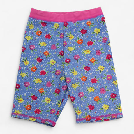 Swim Shorts Long Pink and Purple Floral