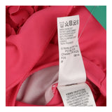 Halterneck pink heart ruffle swimsuit