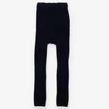Navy Knit Leggings 