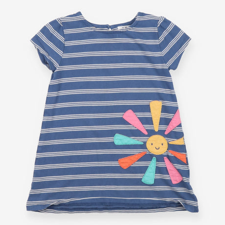 Dress Jersey Blue Stripe with Rainbow Sun