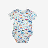 White vehicles SS Bodysuit
