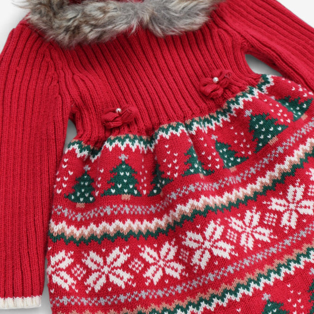Tommy Bahama Knit Festive Dress & Hat