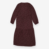 Midi Dress Florence Pink and Purple Ditsy Print