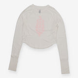 FP Movement Inspire Logo Tee - White and Pink