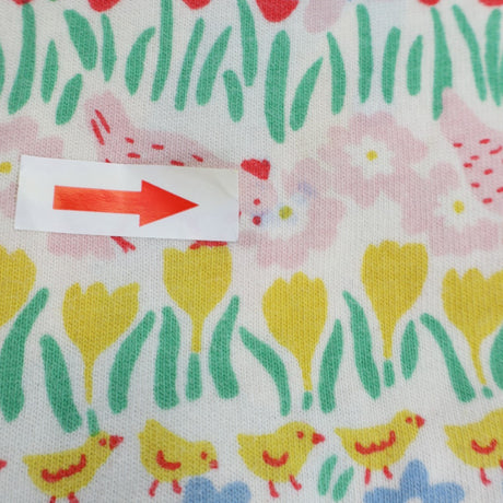 Dress jersey springtime floral