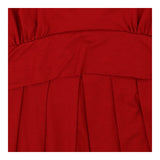 Red maternity/nursing dress mid length sleeves