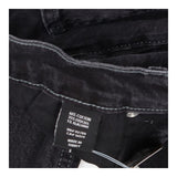 Topanga High-Rise Straight Leg Jeans in Washed Bla