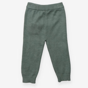 Knit Legging Green Emerald One Back Pocket