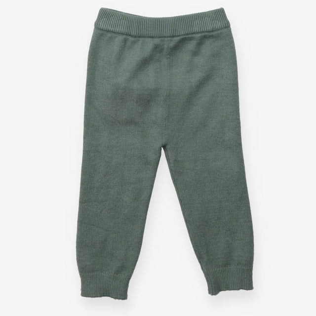 Knit Legging Green Emerald One Back Pocket