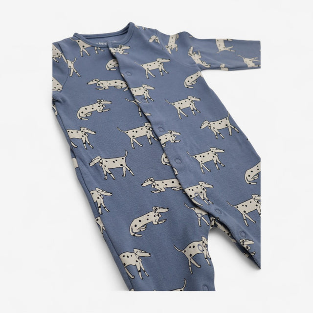 Sleepsuit Blue with Dalmatians