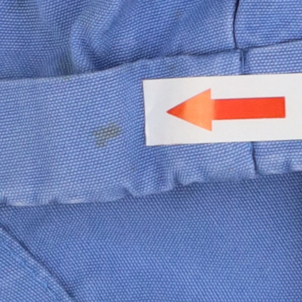 Blue chino shorts with side striped and white draw