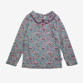 Peter pan collar ditsy tee
