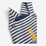 Dungarees Blue and White Stripe Fox and Friends St