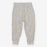 Pyjamas White Rabbits, Mice and Flowers