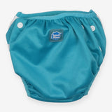 swim nappy blue adjustable poppers