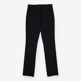 Trousers Black Slim Leg Tailored Zip Hem Smart