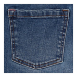 Jeans blue skinny floral pockets