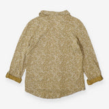 White Stuff Olive Green Ivory Leopard Print Shirt