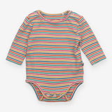Bodysuit Long Sleeve Candy Striped
