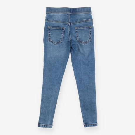 Light wash denim jeggings slim fit