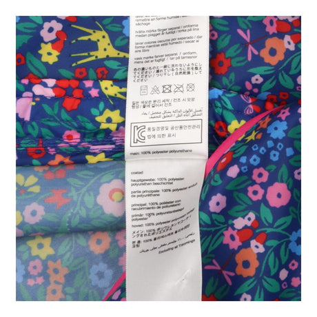 Puddlesuit Navy Floral Animals