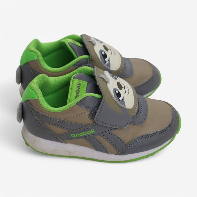 Trainers Grey & Green Sloth Reebok