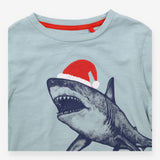 Santa jaws t-shirt