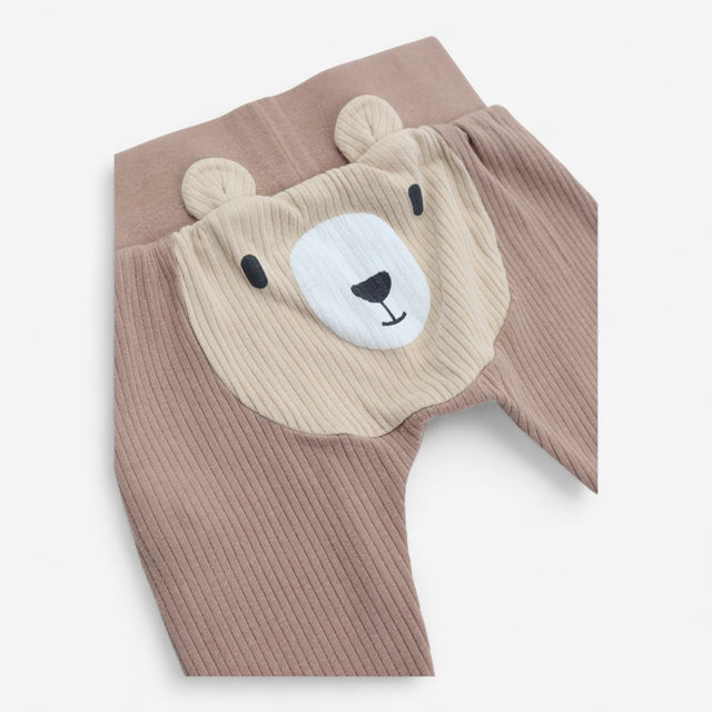 Ribbed Joggers Brown Bear Bottom