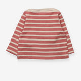 Top Long Sleeve Pink Stripe