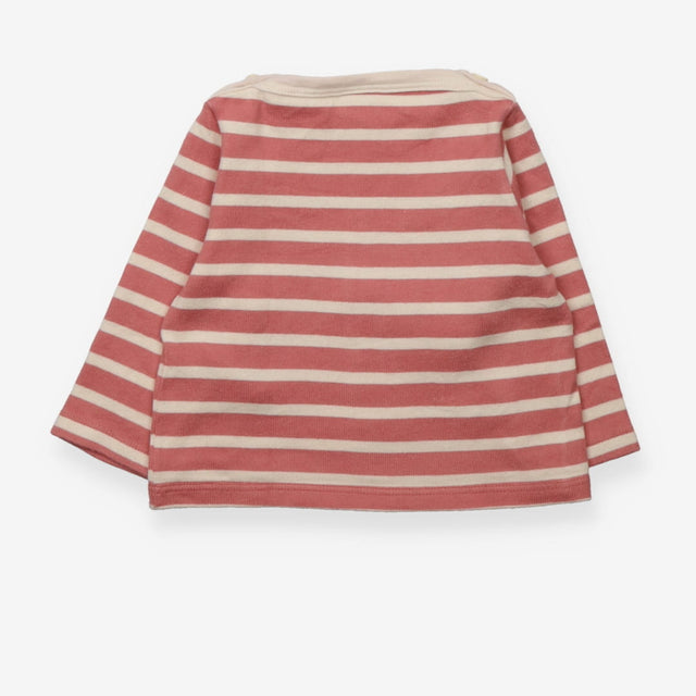 Top Long Sleeve Pink Stripe