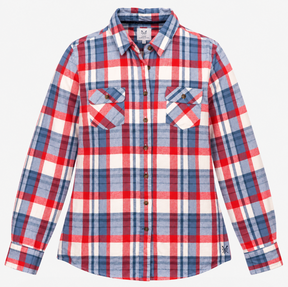 Long Sleeve Shirt Multicolour Plaid