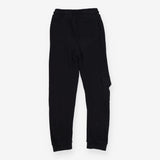 Cord Woven Jogger Bottom Black