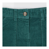 Skirt Cord Turquoise with Pockets