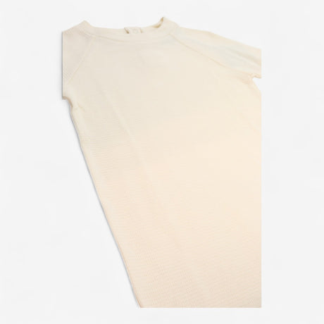 Top Long Sleeve Cream waffle