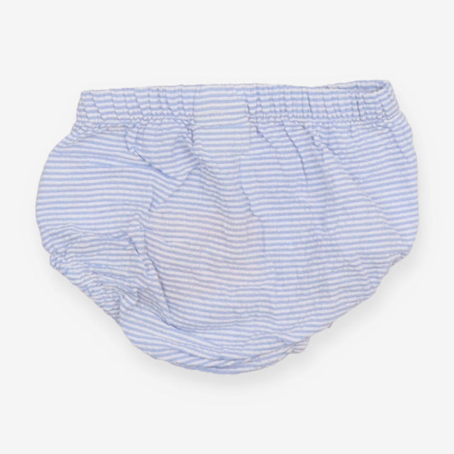 Bloomer blue and white stripe
