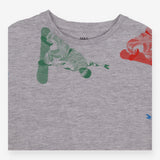 T-shirt grey snowboard