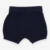 Bubble Shorts Navy Knit
