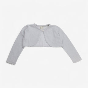 Cardigan Bolero Silver Glitter