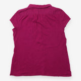 Berry Purple Short Sleeve Cotton Jersey Shirt Top
