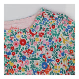 Dress pink and red florals fox