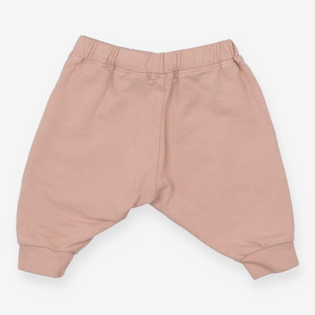 Joggers Pink with Floral Knee Patches