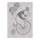 jersey sweater grey circus bear