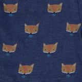 Dress Jersey Blue Fox Faces