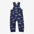 Dungarees Navy with Yellow Construction Vehicles