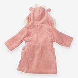 Dressing gown pink deer